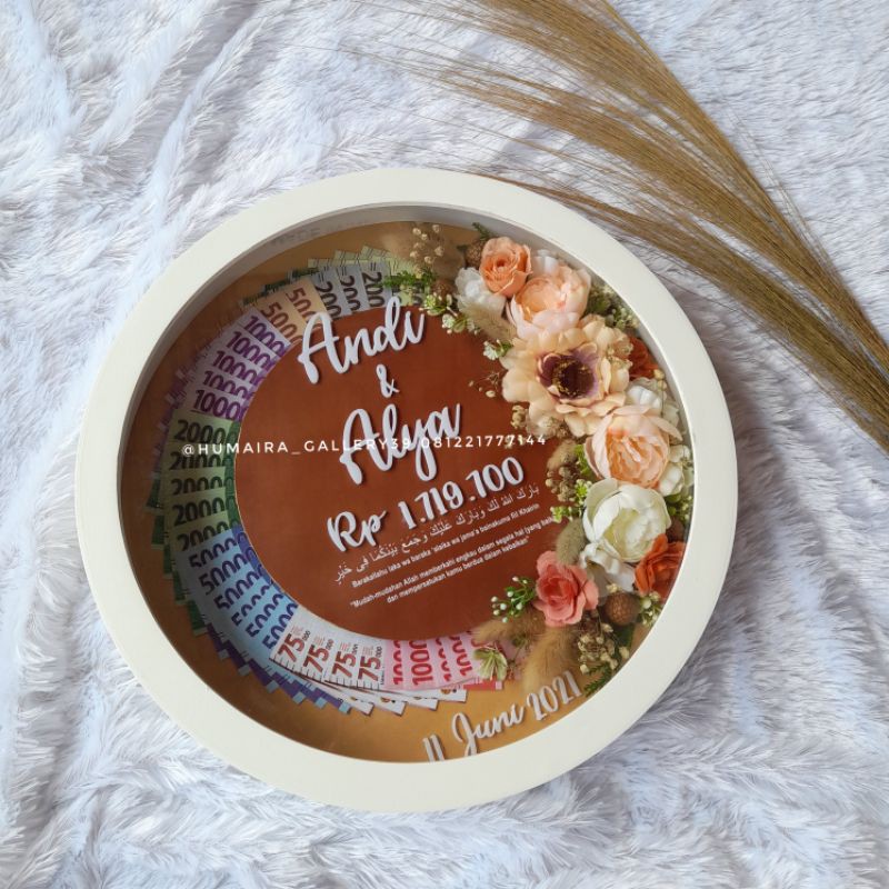 

mahar circle murah Nama Akrilik