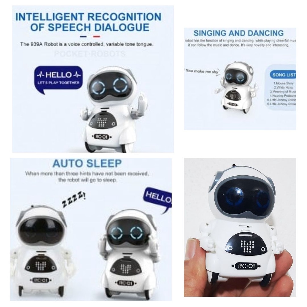 Magic Mini Robot Saku Dance Interactive Talking Voice  939A 111124