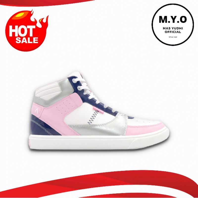 AEROSTREET HOOPS CHROME SERIES - PUTIH PINK NAVY (BNIB) ORIGINAL‼️