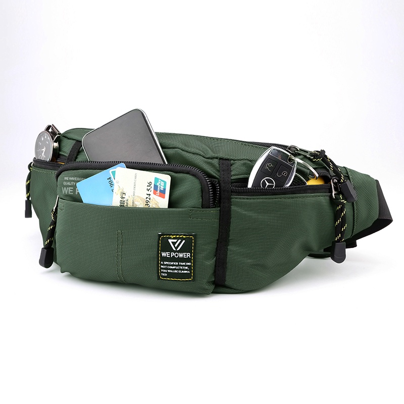 HAOSHUAI 5802 Tas Selempang Pria Waistbag Pria Waterproof WATCHKITE WKOS