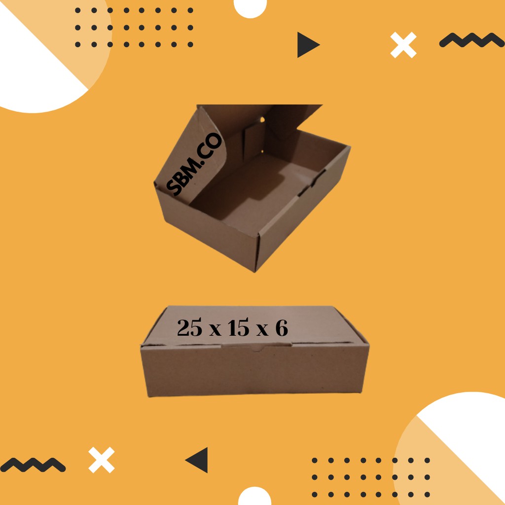 

KARDUS UK.25x15x6 CM / KARDUS HAMPERS POLOS KARDUS PACKING OLSHOP COKLAT POLOS KARDUS BROWNIS