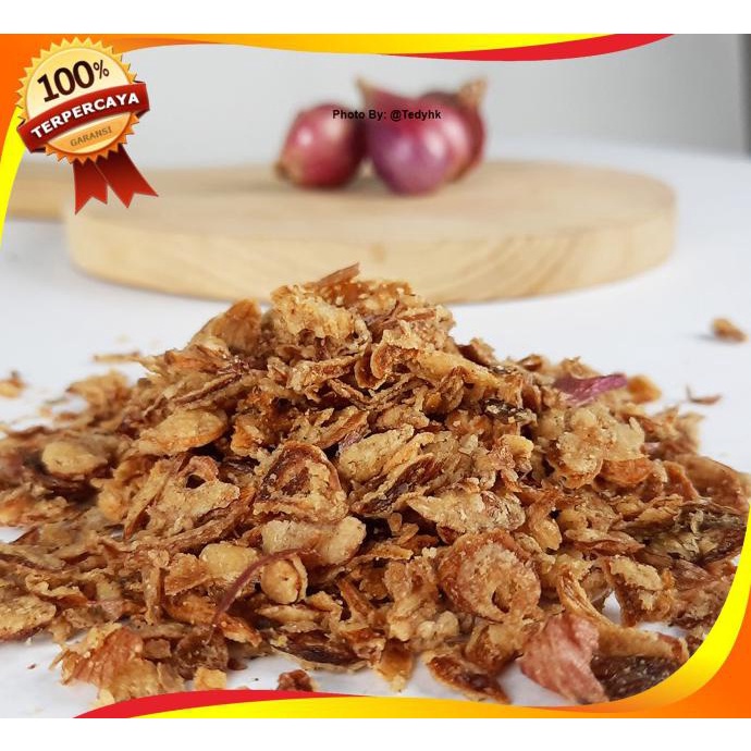 

BAWANG GORENG BREBES GRADE D 1 KGMURAH, RENYAH, ASLI - BREBES, GRADE D