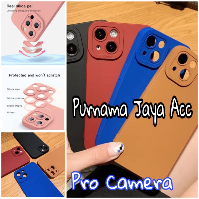 Redmi 11 Softcase Macaron Pro Camera