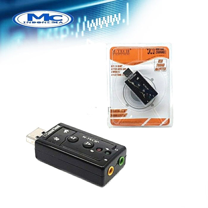 USB External Sound Card Audio 7.1 Channel Adapter