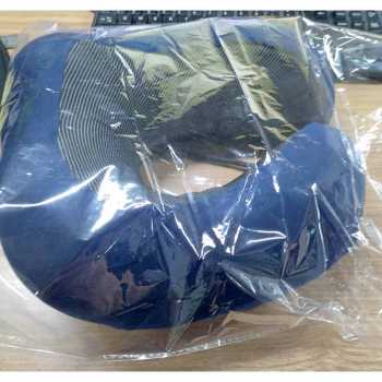 Image of Hot Promo SEREQI Bantal Leher U-Shape Foldable Travel Neck Pillow - SER43 #7