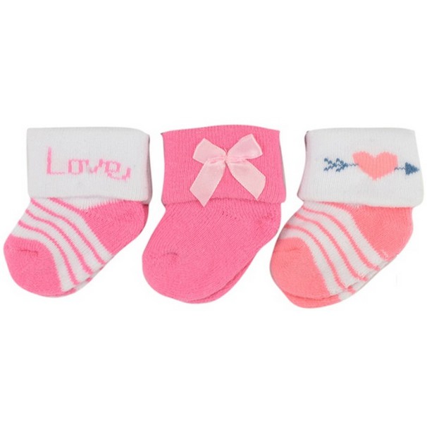 Baby Socks 3 pairs - Girl and Boy - Knitted - Kaos Kaki Anak Bayi Rajut