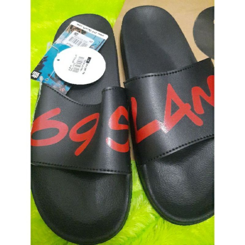sandal jepit & slip on pria 69 slam original