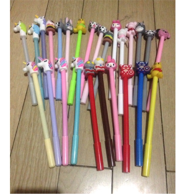 

Gel pen karakter