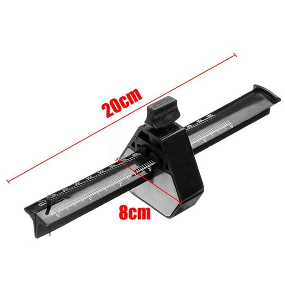 Chookyy 6 &quot;0-150mm Mortise Marking Gauge Profesional Dengan Scale Scraper Manual Woodworking