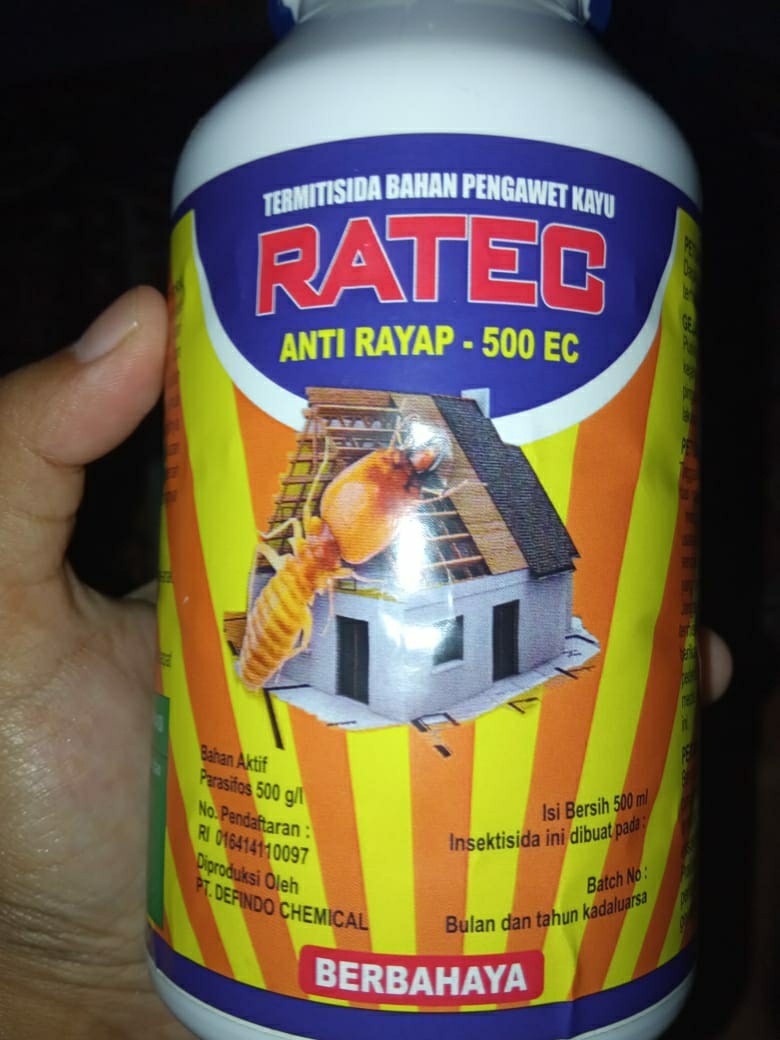 Cairan Anti Rayap - Ratec Termitisida (pengawet Kayu) 500 Ml