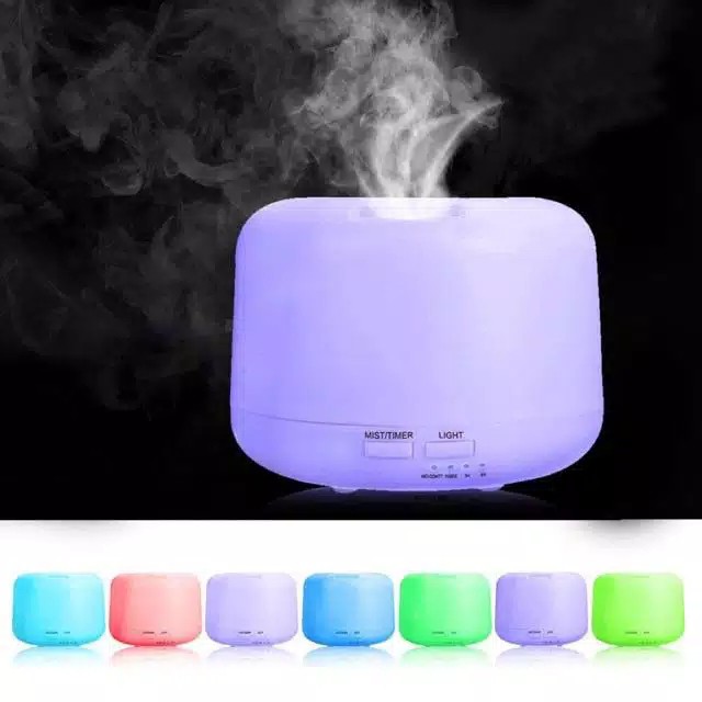 Humidifier Diffuser Taffware Elektrik + 7 LED + Remote Control - 300ML