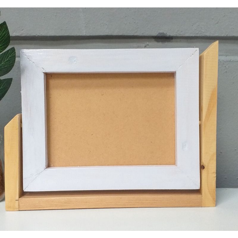 Jual Pigura Bingkai Frame Kayu Modern 3R (13x18xcm) Unik Aesthetic ...