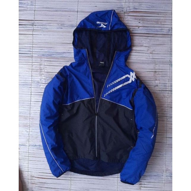 jaket second mizuno