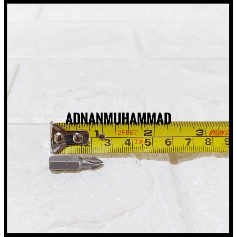 Mata Bor Obeng Plus Magnet 25mm Anti Slip As Hexagonal