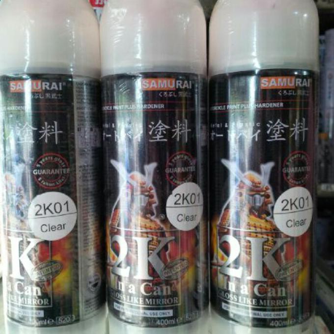

PROMO! TERMURAH! TERBARU! Samurai Paint/ Clear 2K01/ Clear anti gores / Clear PU | Aksesori Body