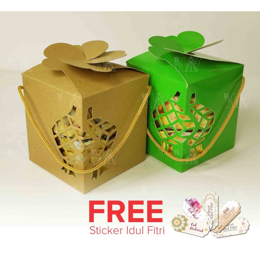 

Parsel Ramadan Hampers Toples Ketupat Parcel Lebaran Kotak Kue Kering / Harga Untuk 5Pcs