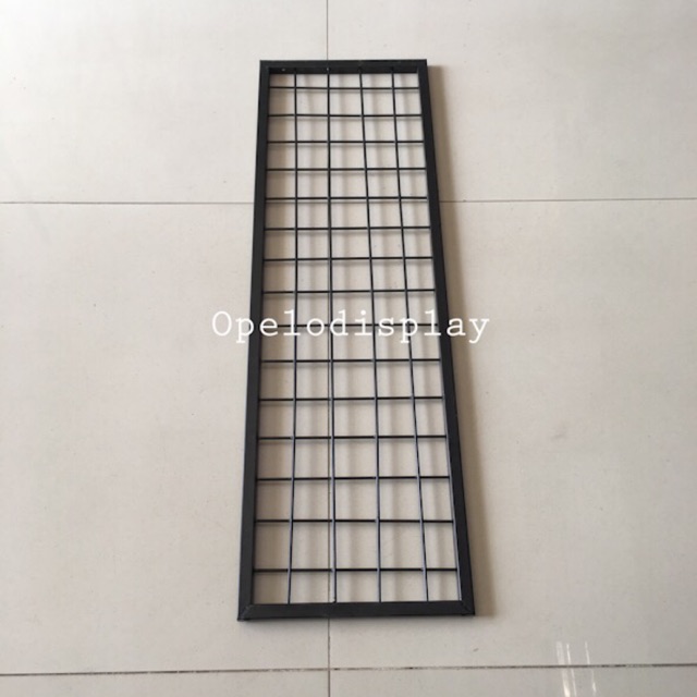 Ram jaring kotak 100x25 cm