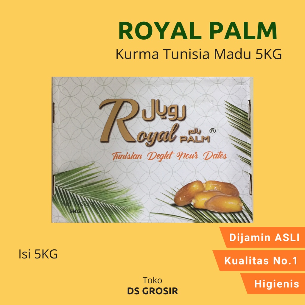 

KURMA TUNISIA MADU ROYAL PALM 5KG