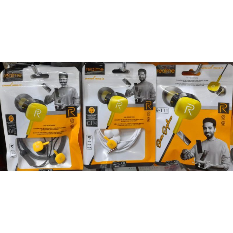 headset REALME R_111 Bass+++