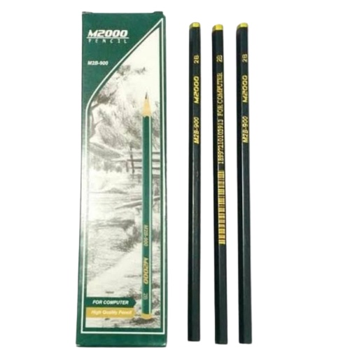 Pensil 2B M2000 for computer High kuality harga / PCS ( harga /Pax lebih MURAH)