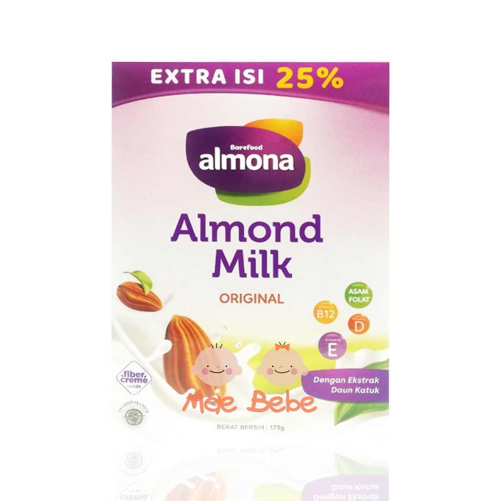 Barefood Almona Almond Milk Pelancar ASI Booster Original 175g