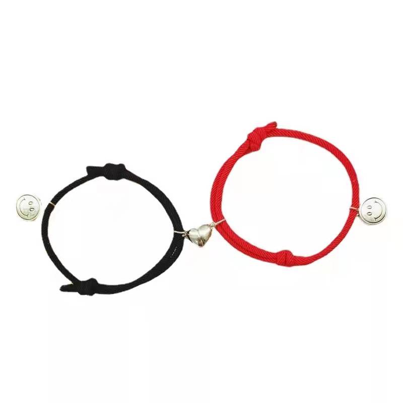 Magnet Gelang Couple / Magnet Ball Magnet Love / Magnet Gelang Bulat Hati / Kait Gelang Bola Magnetik / Magnetic Lobster Claps Harga/1Pasang