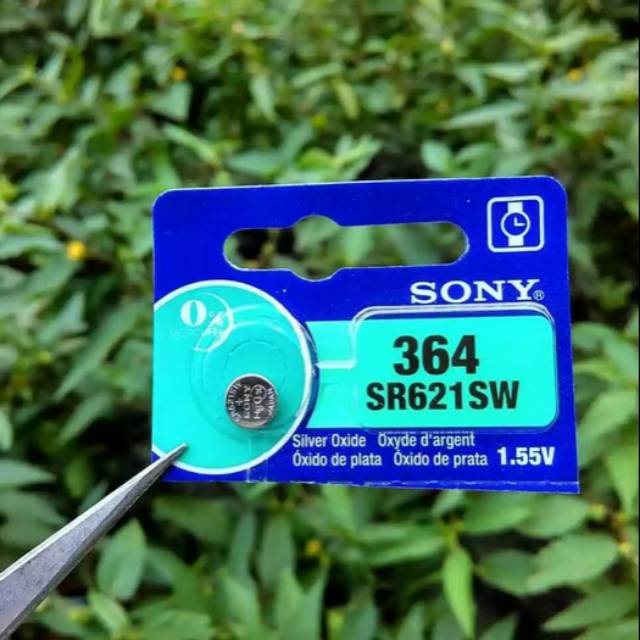 Baterai SONY 364 Batre SONY SR621SW Baterai jam tangan Original