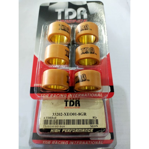 TDR PULLEY ROLLER PNP YAMAHA NMAX AEROX XEON VARIO 150 125 SCOOPY NEW