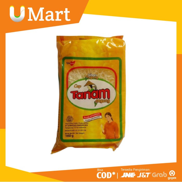 

U Mart - Bihun Cap Tanam Jagung Kecil 160gram