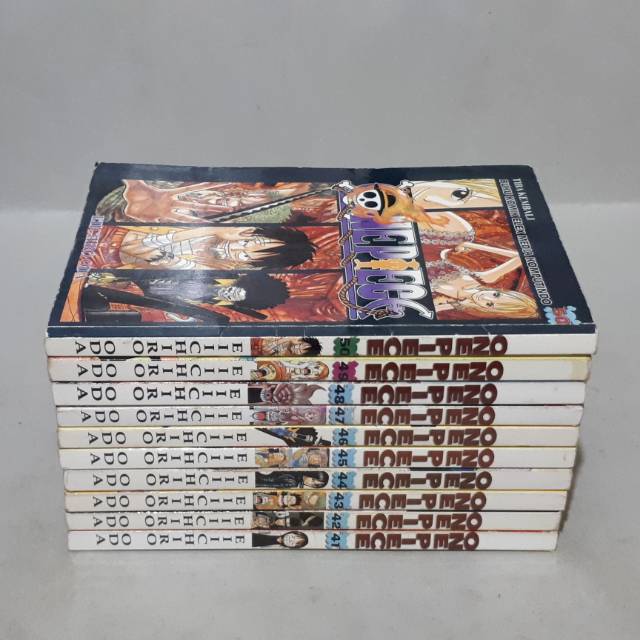 komik  One.Piece  vol. 41-50  paket 10 komik