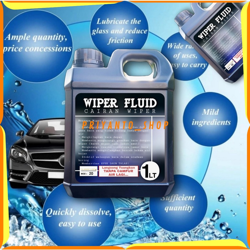 WIPER FLUID CAIRAN PEMBERSIH KACA MOBIL TERBAIK