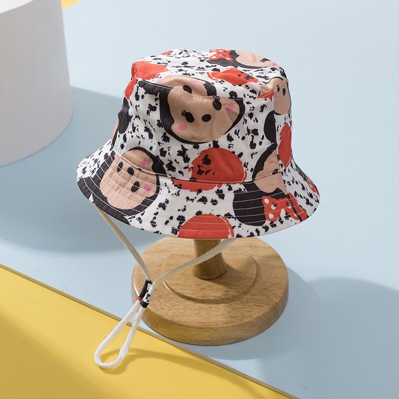 BUCKET HAT TOPI ANAK KARAKTER TSUM-TSUM KARAKTER BERUANG USIA 1-7 Tahun