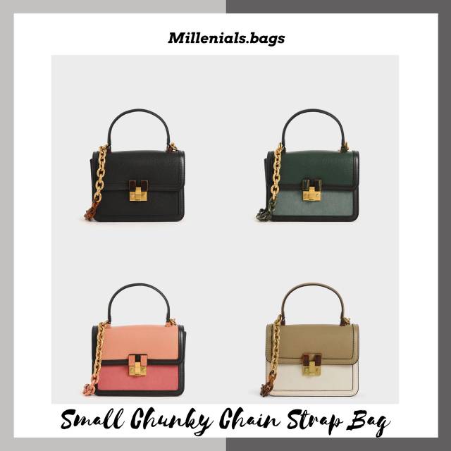 Cnk small chunky chain strap bag