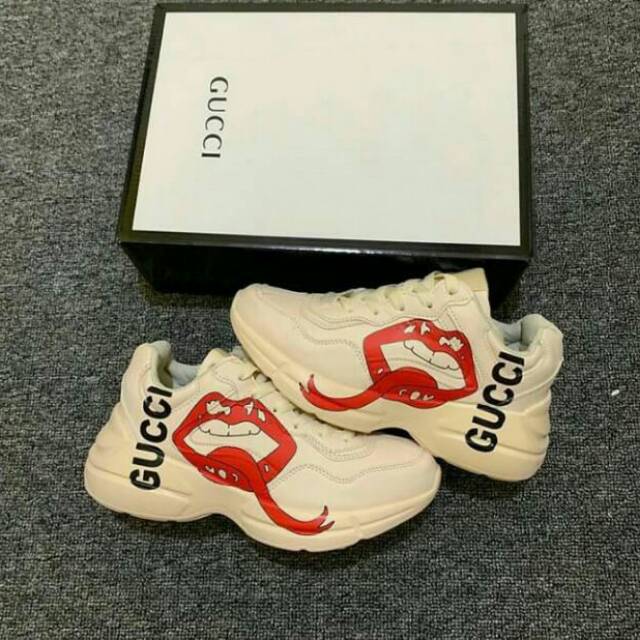 Sepatu Gucci Rhyton X Yunkers Size 36-44 Premium Quality Made In Italy With Box Gucci