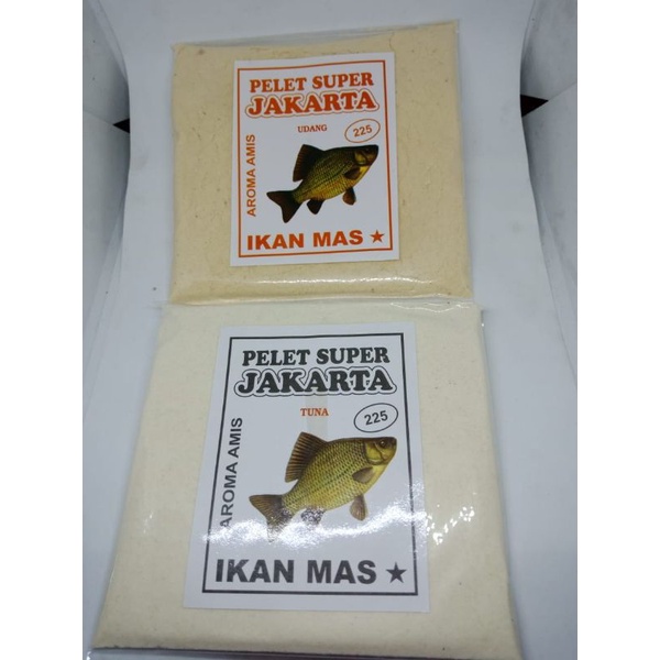 Pelet Super Jakarta Aroma Amis Umpan Pancing Ikan Mas