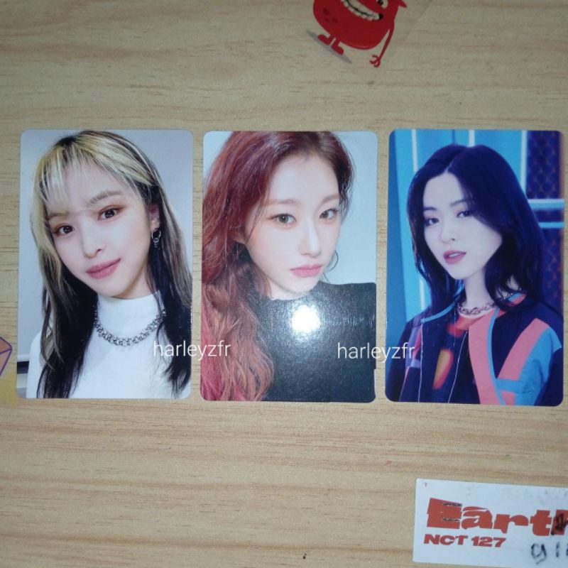 pc aab ryujin itzy deco voltage set japan album nbd no bad days desember december chaeryeong photoca