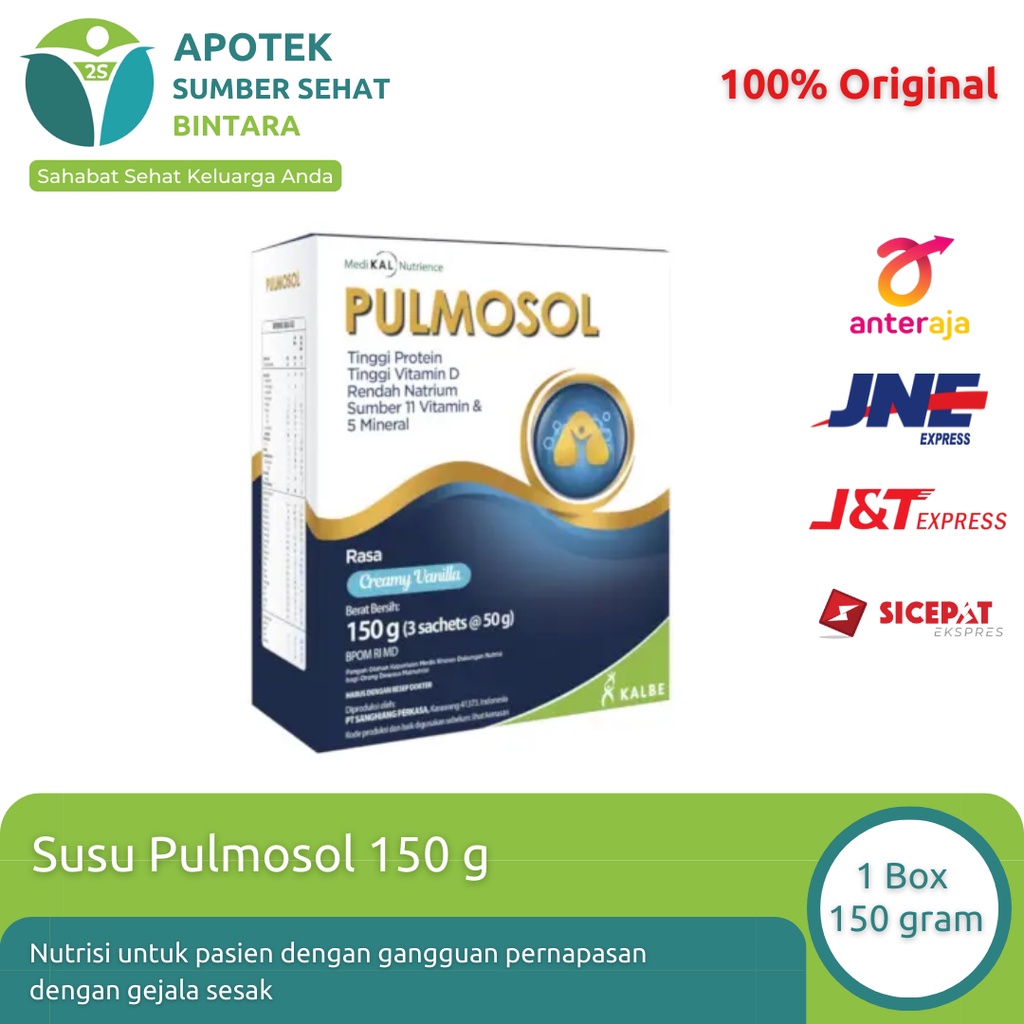 

Susu Pulmosol (Nutrisi Susu penderita Gangguan Pernafasan PPOK Covid 19)