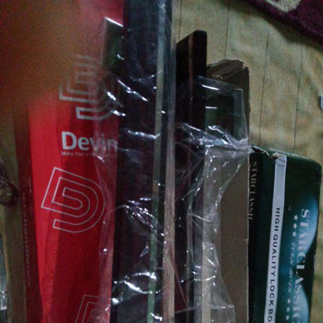 Handle Pintu Rumah Kotak Panjang 45 Cm Kayu Mahoni Full Lis Tarikan Pintu Gagang Pintu Kunci Pintu