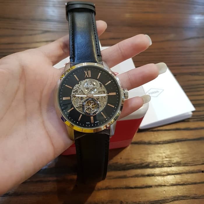 Jam Pria Fossil ME-3153 Townsman Original 1 Year Warranty + Tin Box
