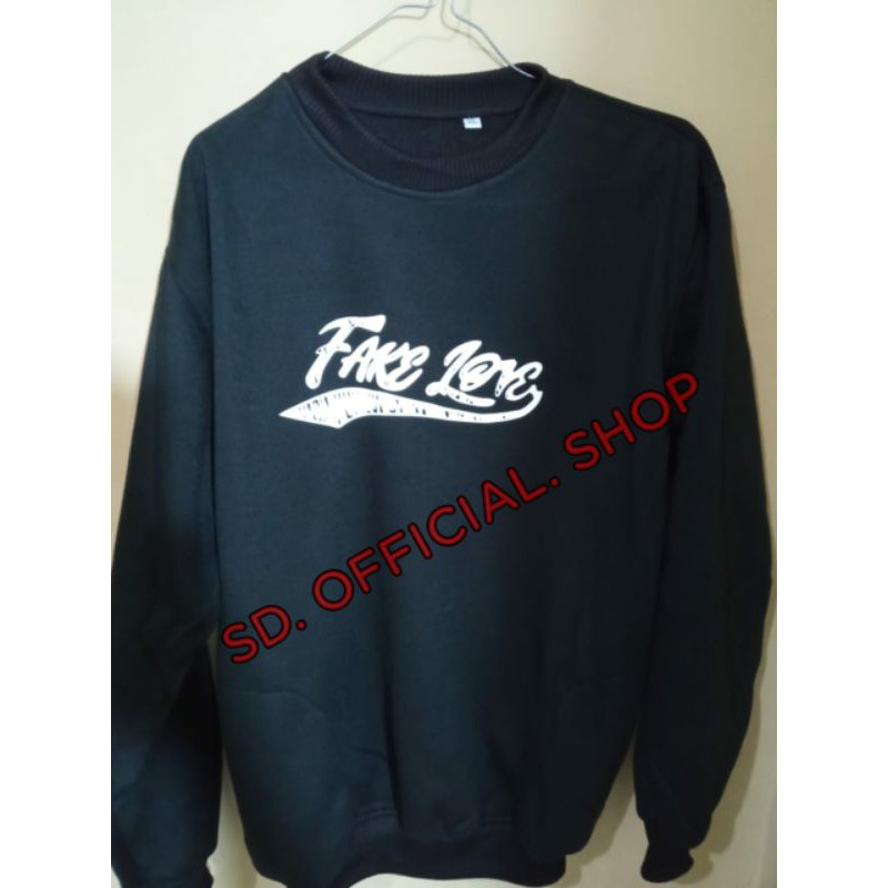 Sweater Basic BTS FAKE LOVE Free Foto