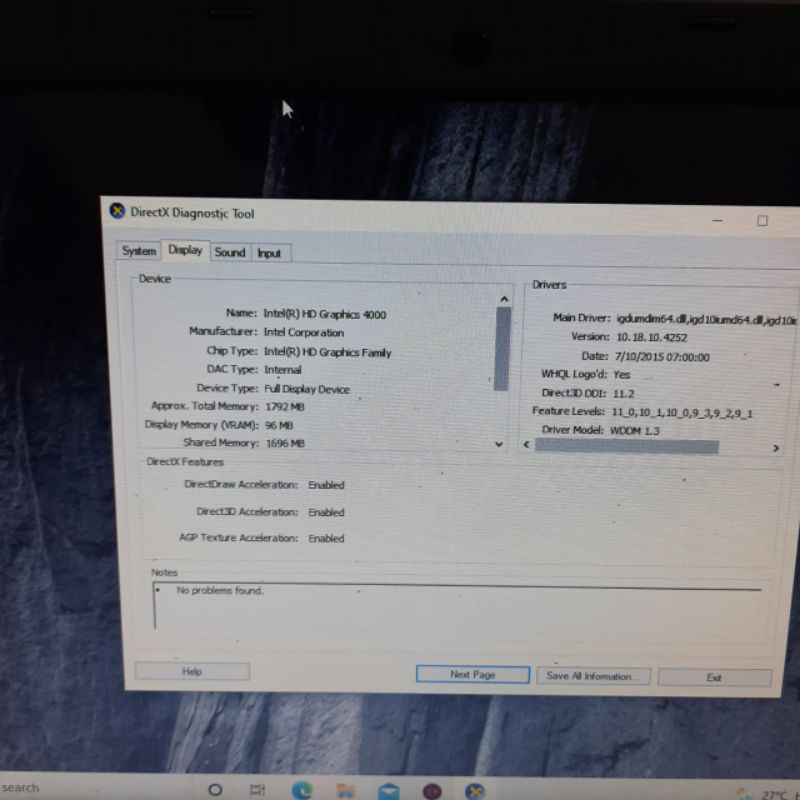 Laptop Acer Aspire E1-470 Core i3-3217U Ram 4GB HDD 500Gb Windows 10 Layar 14 inch Full Aplikasi Mulus ok