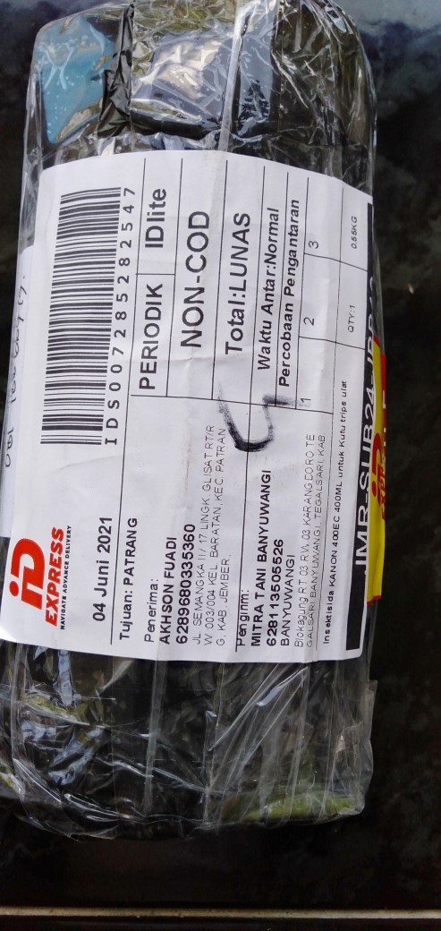 Insektisida Kanon 400ec 400ml Untuk Kutu Trips Ulat