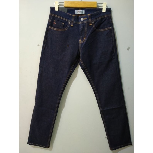 SLS032A NEW CELANA PANJANG BAHAN STRETCH WARNA BIRU DONGKER LOIS ORIGINAL