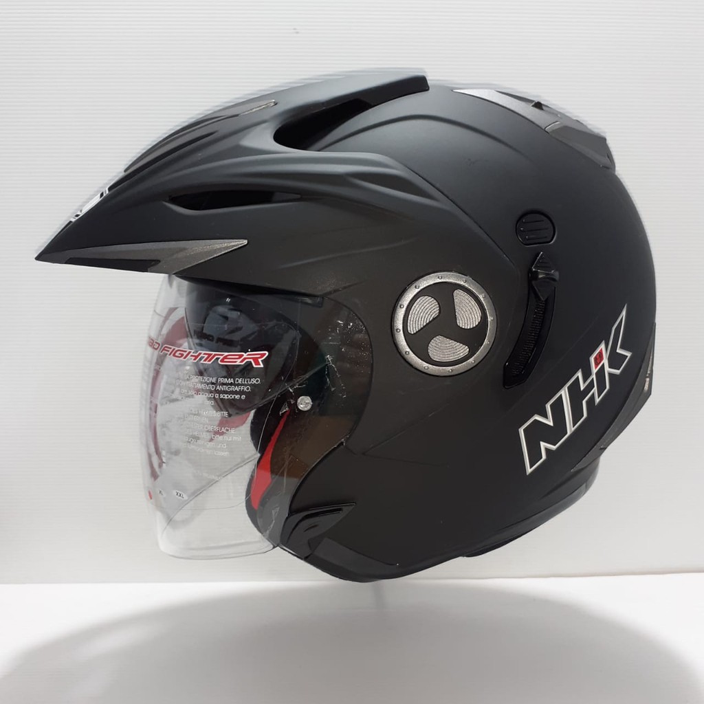 Jual Helm NHK Halfface NHK Aviator Solid Helm NHK Helm Motor NHK