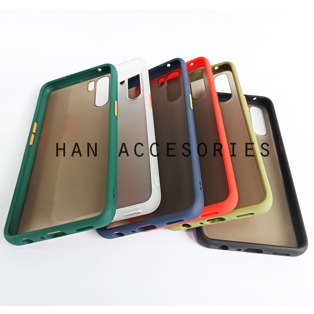 OPPO A91/RENO 3 Case Fuze Dove / Hardcase / Matte Colour