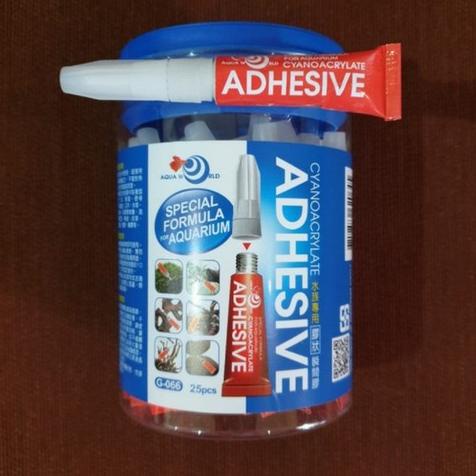 

siap kirim] 1 botol Lem adhesive 5gr / isi 25pcs / lem tanaman aquascape / coral