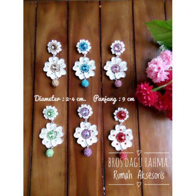 Murah. 6pc bros dagu juntai-bros dagu kekinian-FREE Ekslusif box