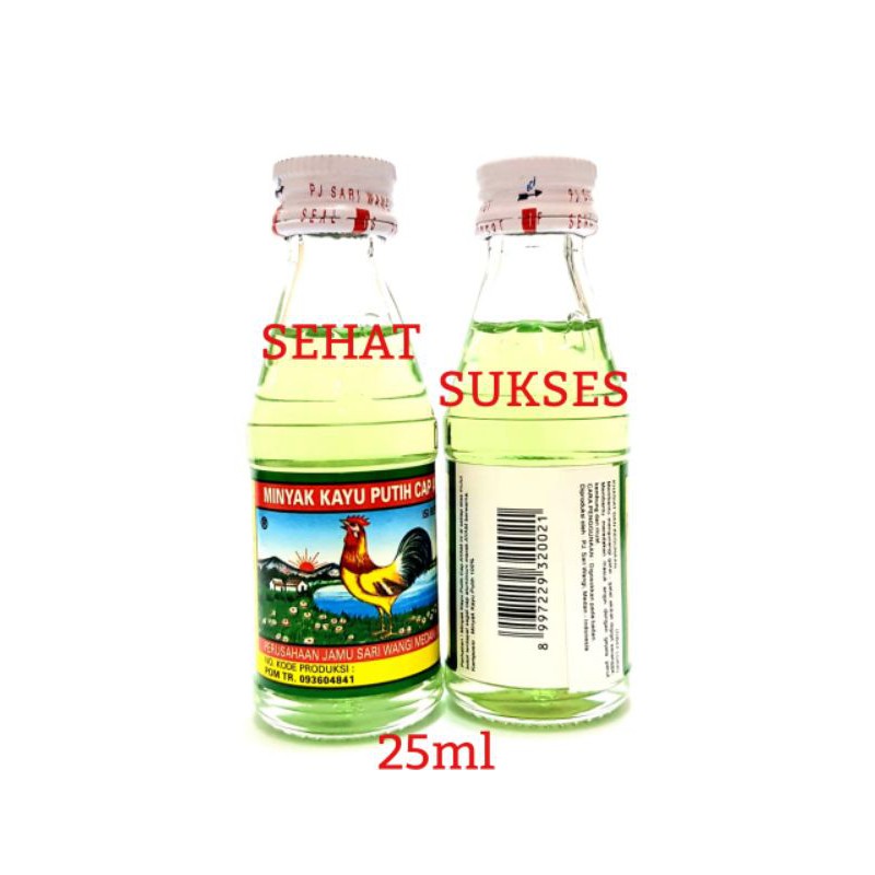 Minyak Kayu Putih Cap Ayam 25ml (Kecil)