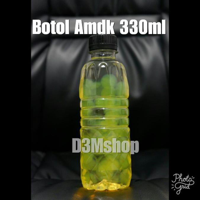  BOTOL  PLASTIK PET 330ML AMDK  Shopee Indonesia