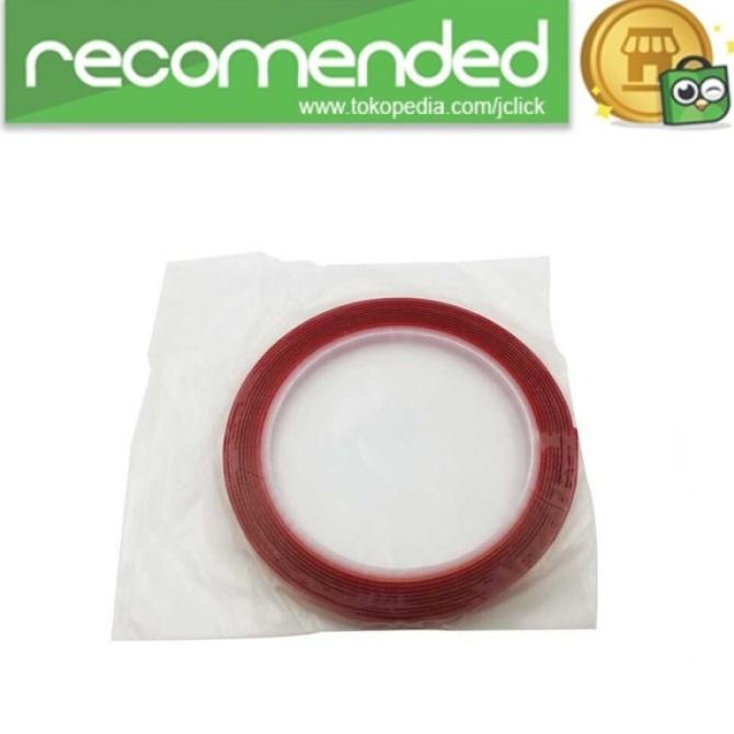 

Murah Laris Xy Selotip Double Sided Tape Transparent Acrylic 3M - Hl - Merah - 8Mm